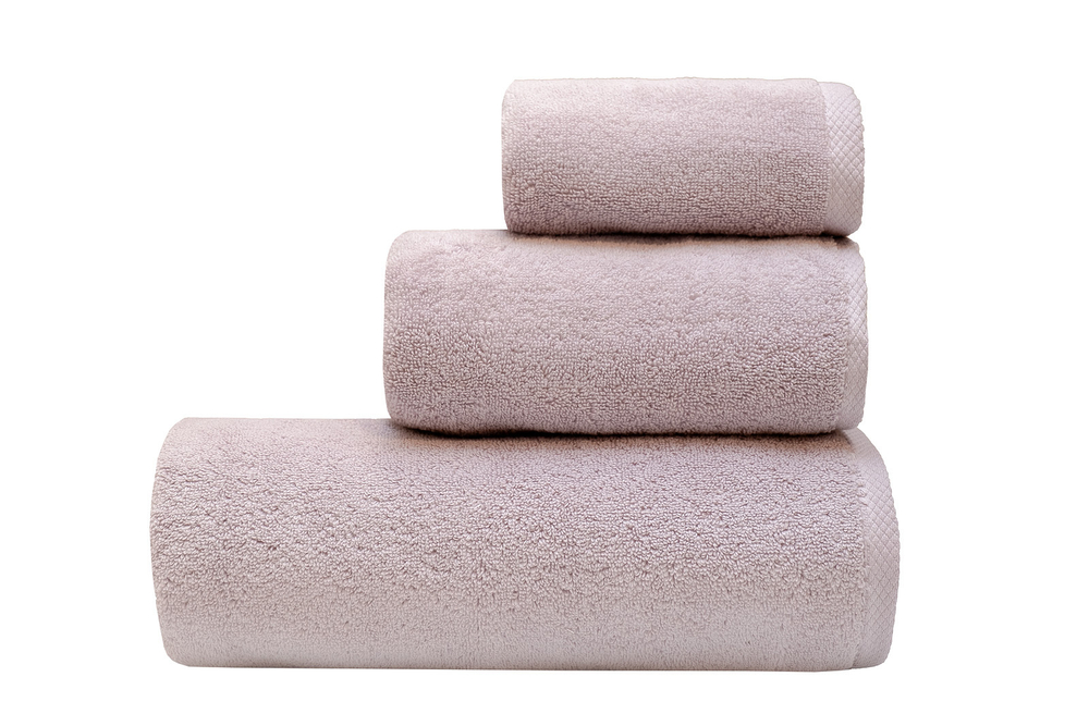 Полотенце 70х140 Garda Decor Соло сиреневое