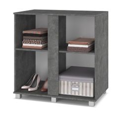 Тумба "Пандора" П89 (камень темный/ирландский дуб)