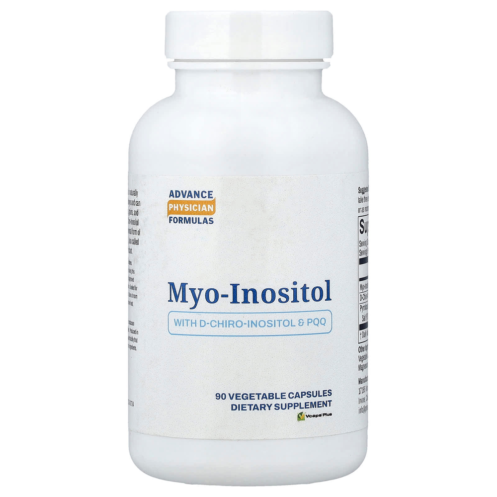 Advance Physician Formulas, мио-инозитол, 90 растительных капсул