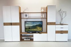 Комод Бери  600х354х863 (Дуб крафт золотой/Белое дерево), ЛДСП 16 мм, Мебельсон, г. Ижевск