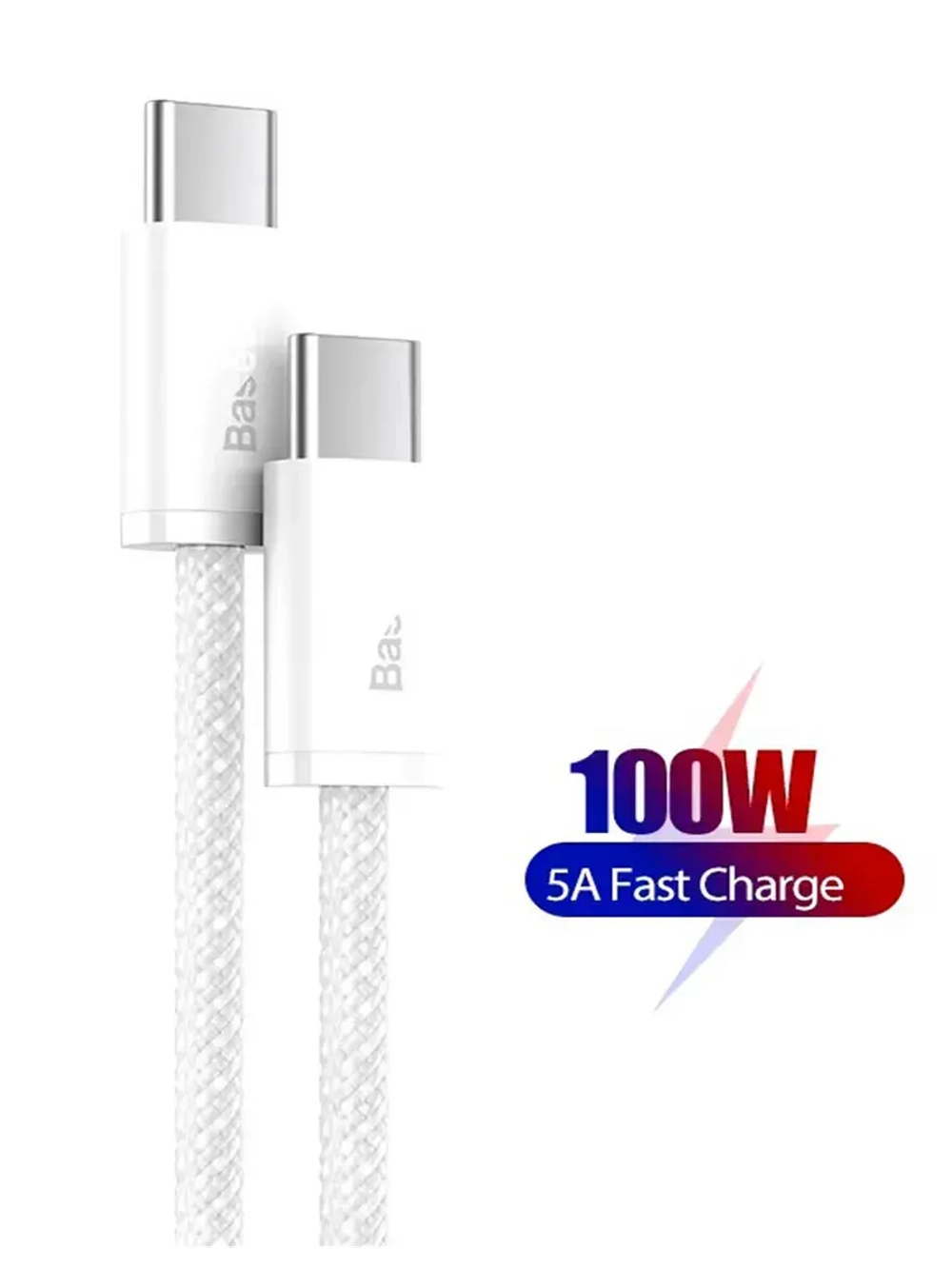 Провод зарядки Тайпси Базеус 100W для iPhone 16, Macbook