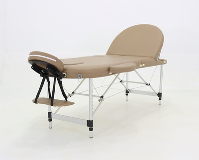 Массажный складной стол JFAL03 овал