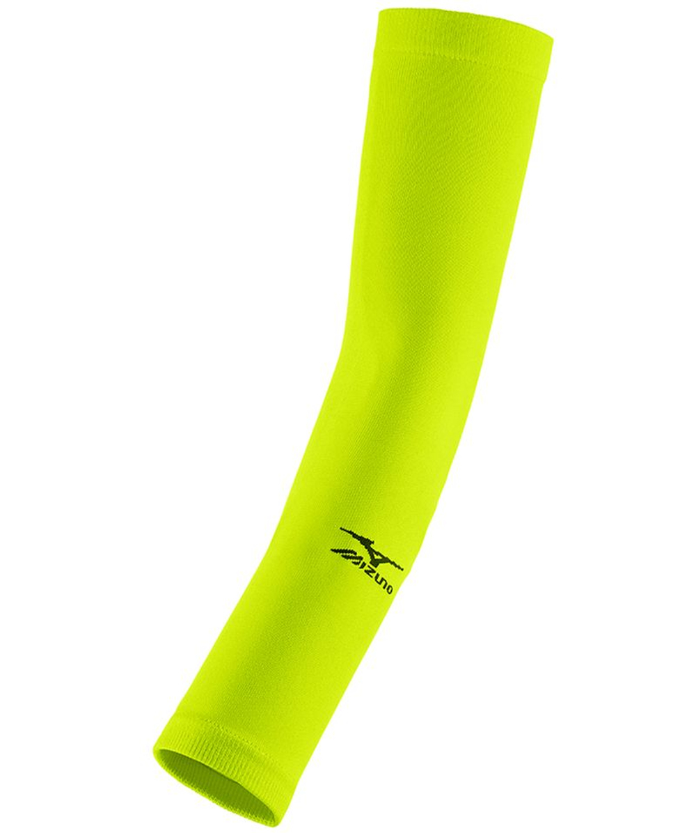 Компрессионный рукав Mizuno Womens Armguard - safety yellow/black