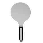 Ручной душ BOSSINI Apice один режим, c Easy-Clean, чёрный матовый (B00900.073)