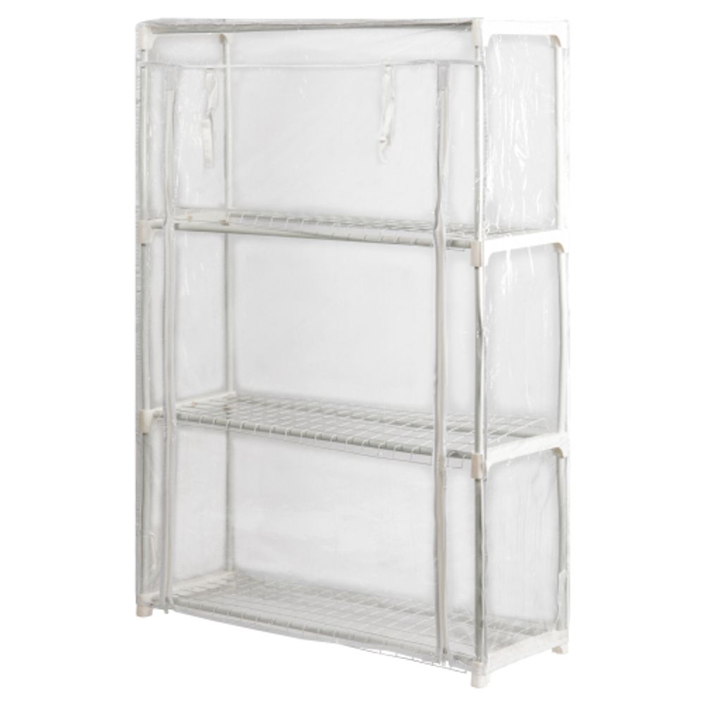 Теплица GREEN APPLE GA-House-3x-frame 3 яруса 1250х900х300 мм