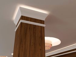 Карниз Ecopolymer, 120x53 мм