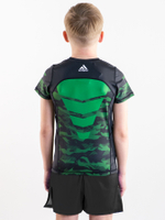 Рашгард кор. рукав I am Fighter Hulk детский (зеленый)