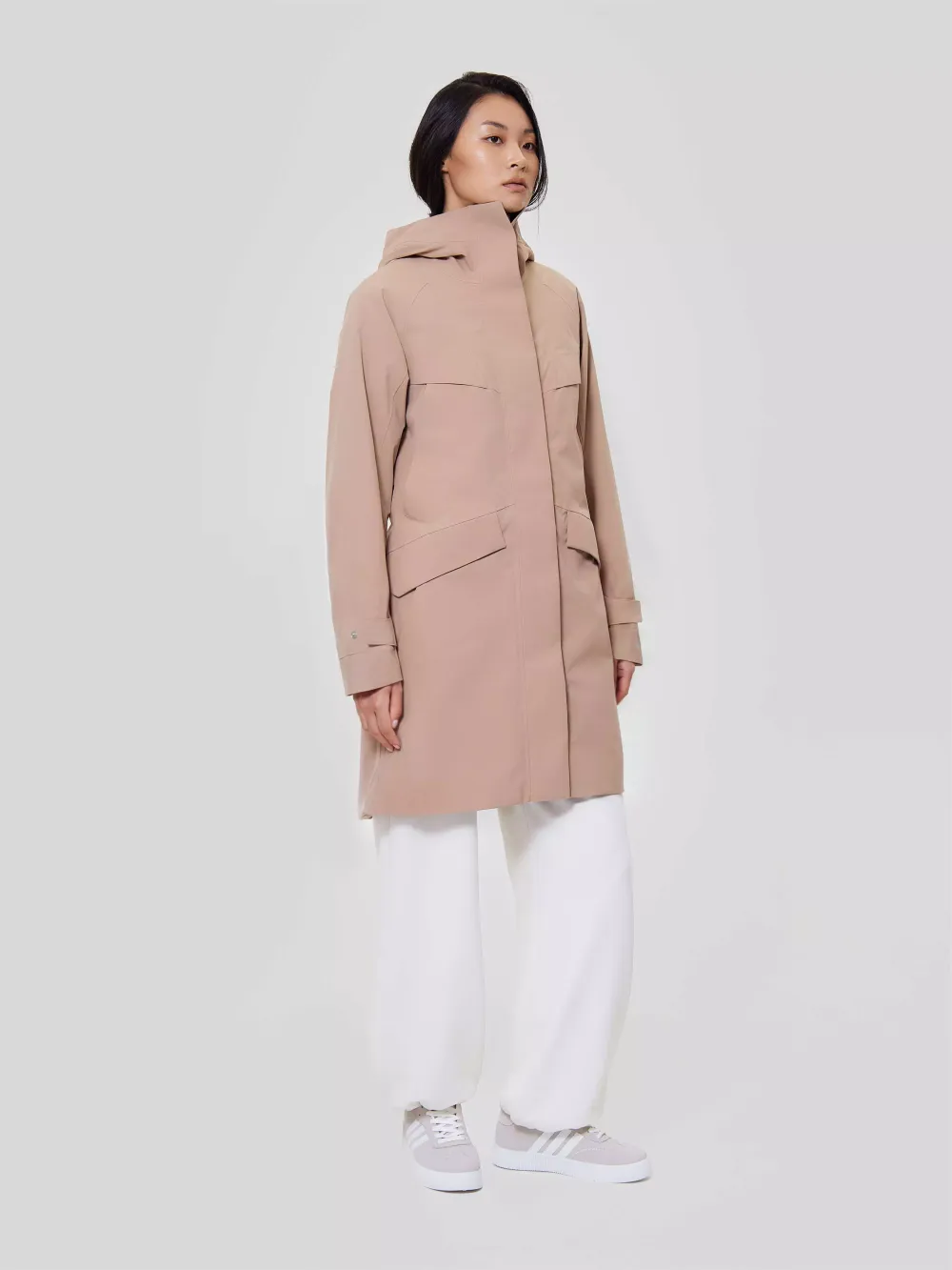 Парка женская ИША (ISHA) NORPPA песочный бежевый