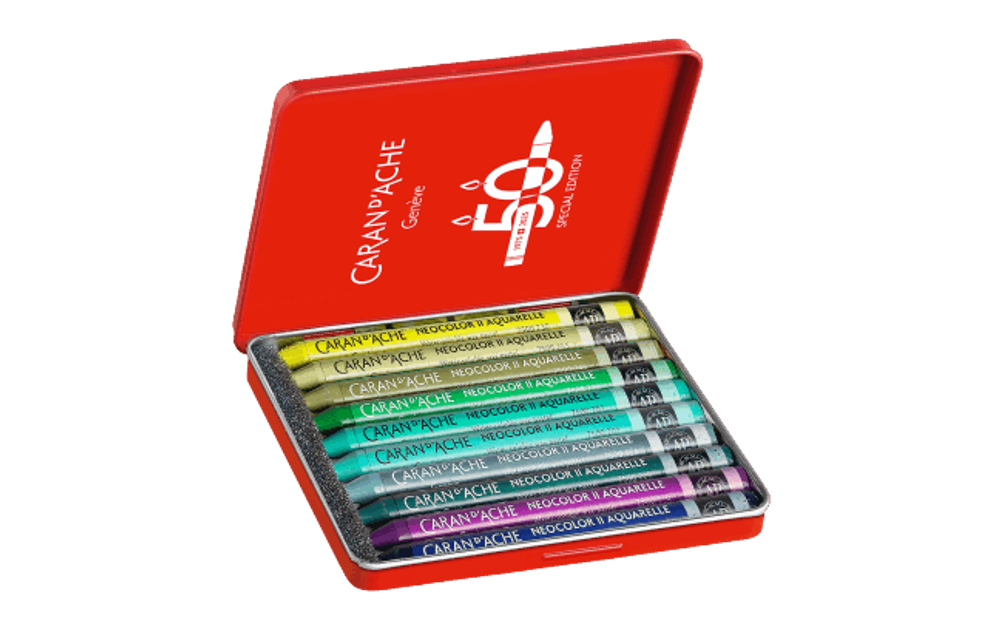 Caran d'Ache Neocolor II. Lush – Special Edition 10 шт.