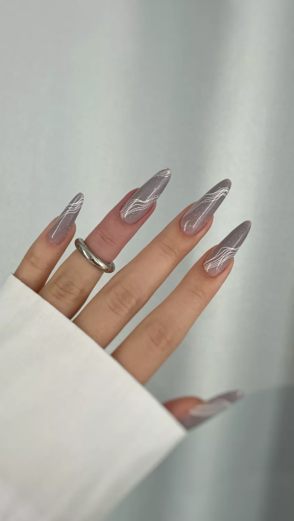 Monami Гель Foggy Gel 04 для моделирования ногтей светоотражающий