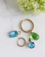 Кольцо Qudo Firenze dark aquamarine 16 мм 610907/15.9 BL/RG