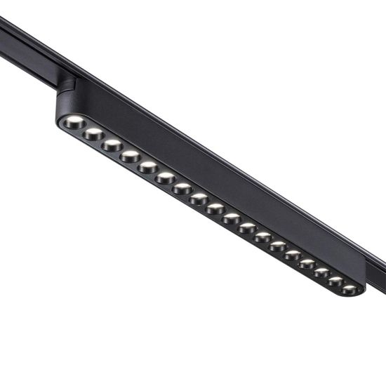 359078 SHINO NT23 179 черный Трековый светильник для низковольтного шинопровода IP20 LED 18W 48V 4000K 1710Лм SMAL