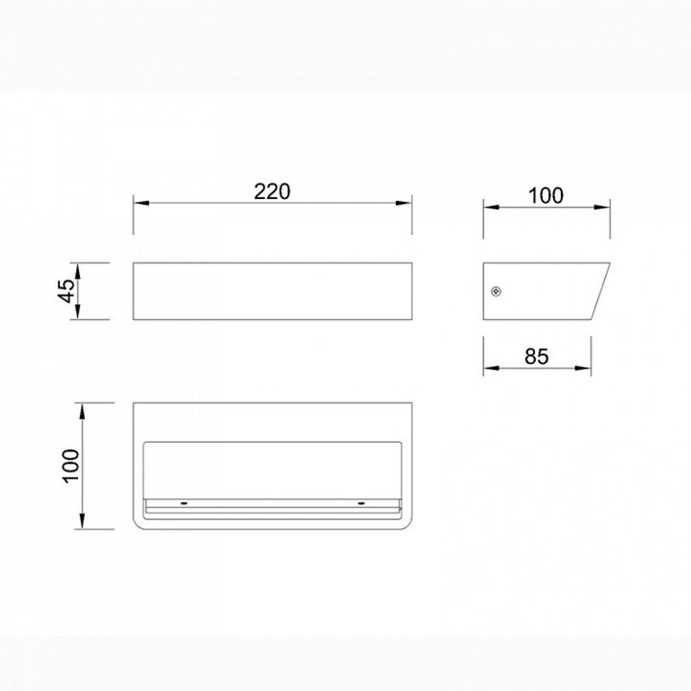 Накладной светильник Mantra Altea 8097