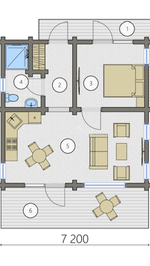 Домокомплект клееный брус под заказ