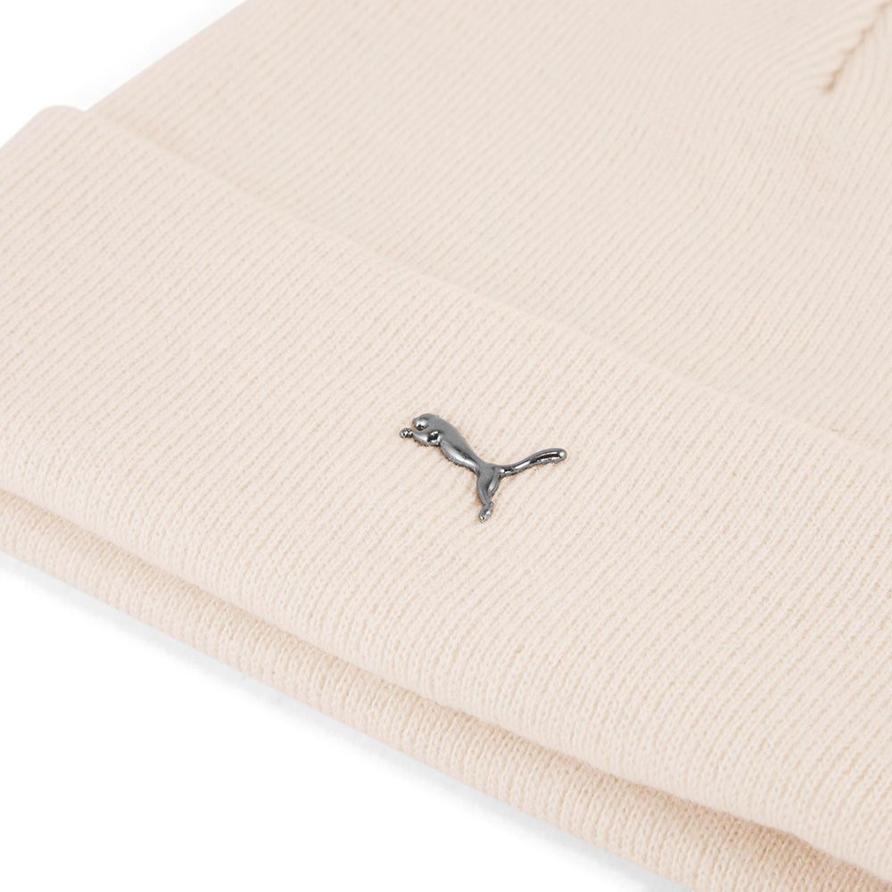 Шапка PUMA Metal Cat HighCrownBeanie, 02640404, акрил, молочный