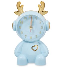 GAEM Art CL-11/1 Будильник «Олененок» голубой