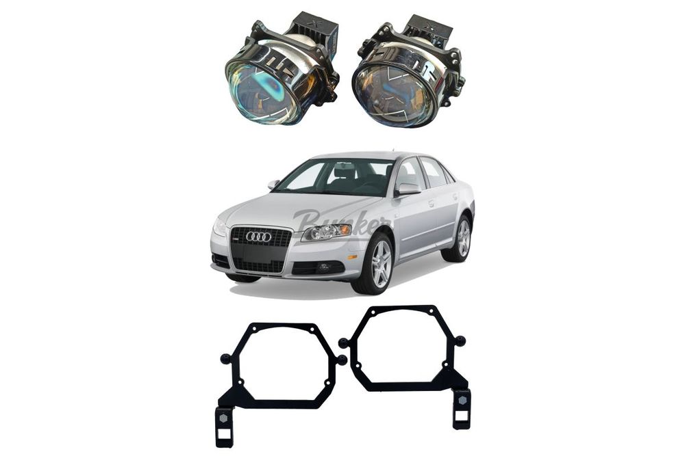 Комплект для замены штатных линз Audi A4 B7 2004-2009 Автокорректор Bosch AL