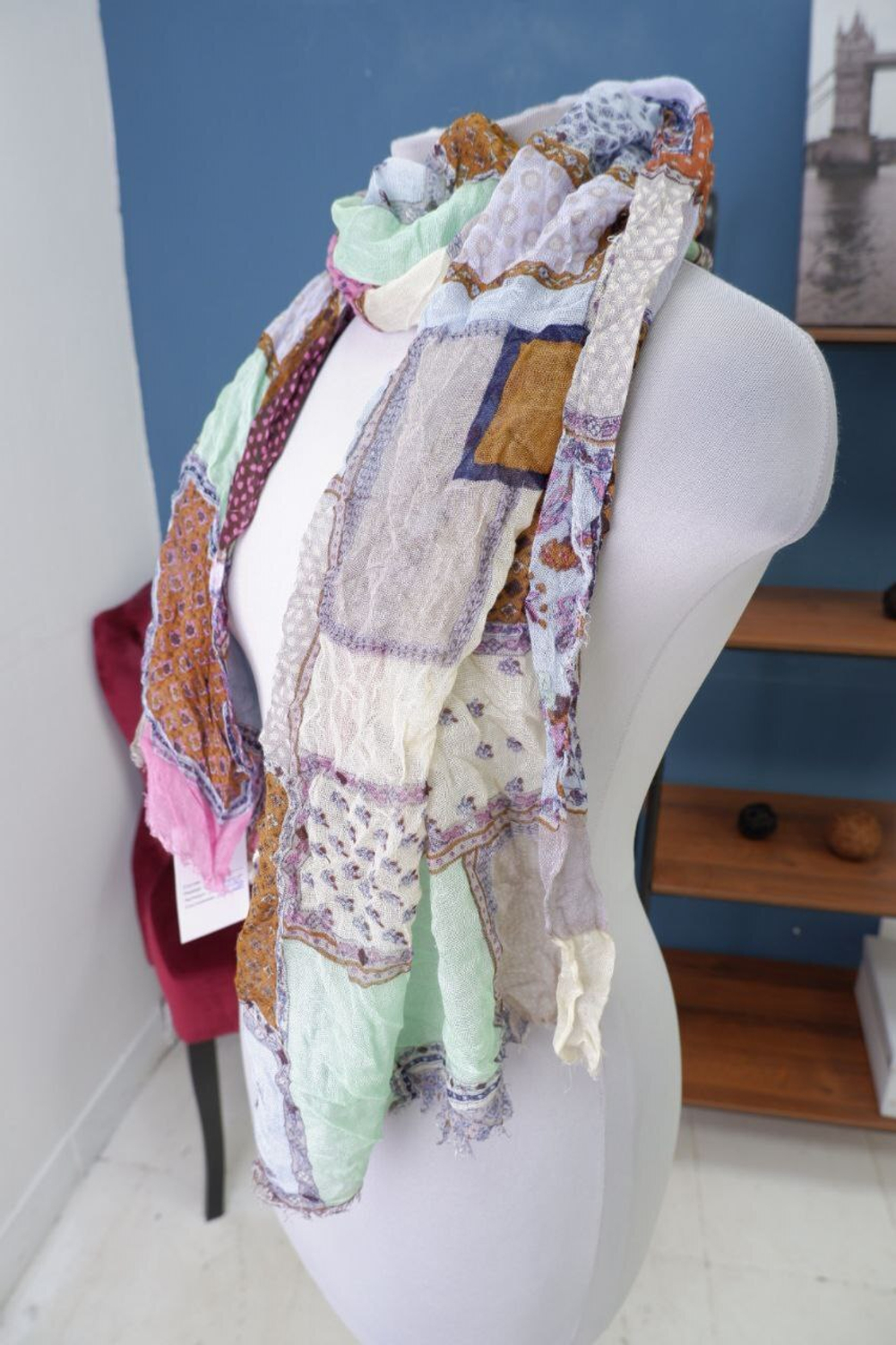 Шарф Fabretti из вискозы