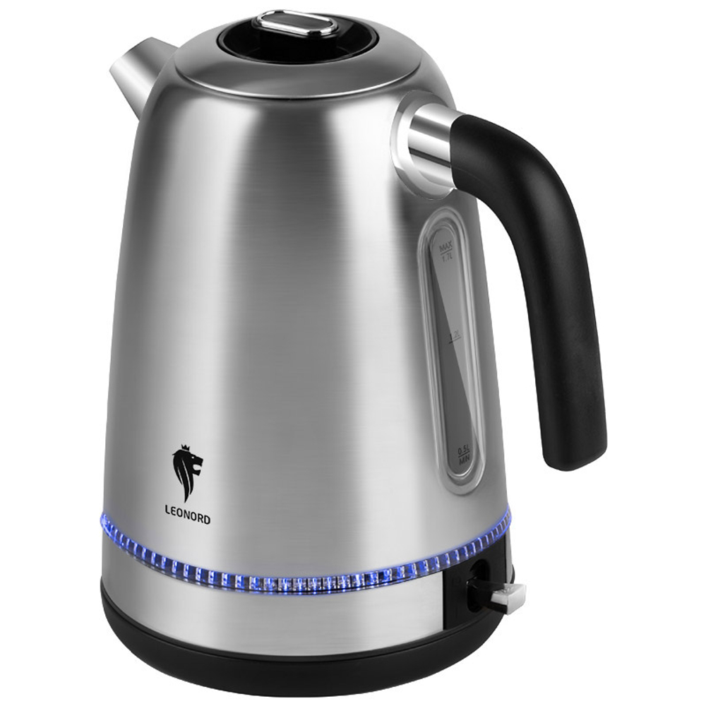 Чайник электрический LEONORD LE-1502 стальной (104860)