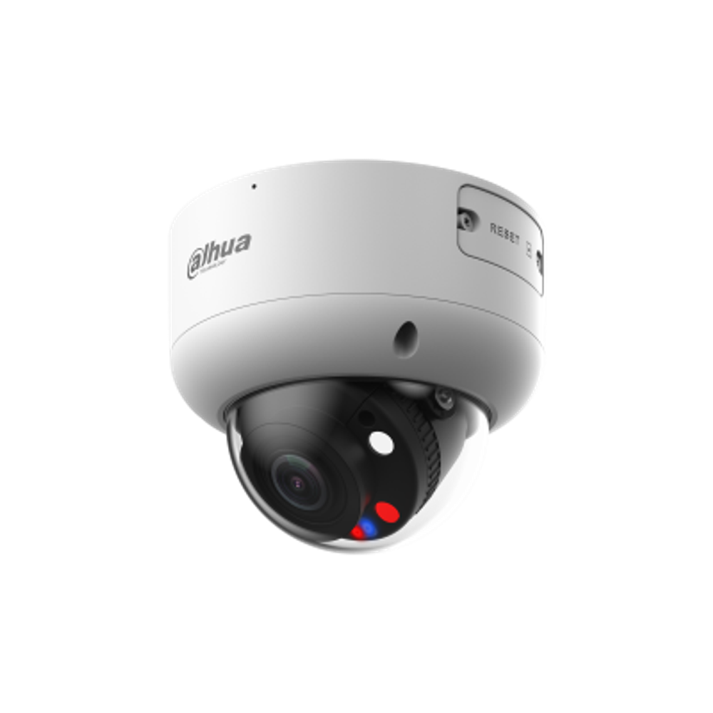 DH-IPC-HDBW3449R1P-ZAS-PV-PRO Уличная купольная IP-видеокамера WizColor с ИИ и активным сдерживанием