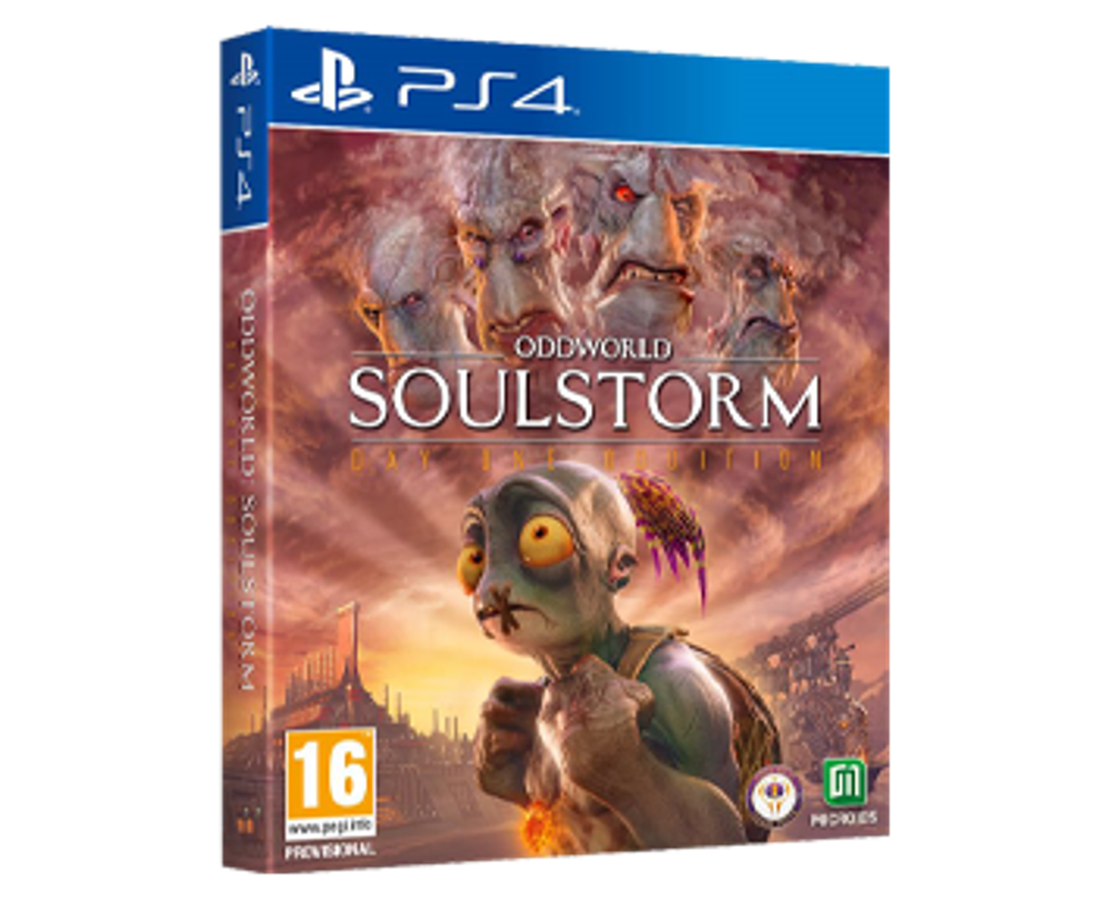 Oddworld: Soulstorm Steelbook Edition (PS4) NEW