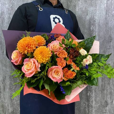 Купить Букет цветов «Немо»