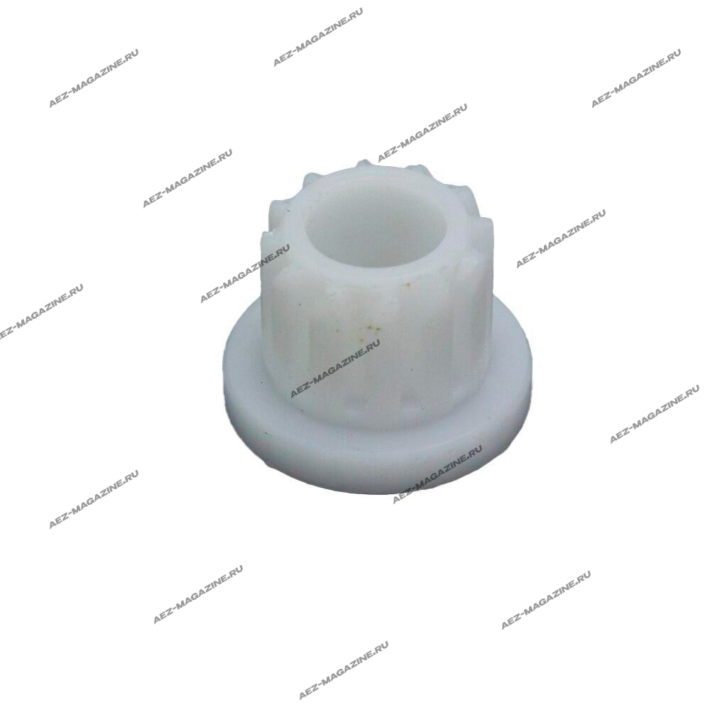 Втулка шнека для мясорубки Bork, Redmond, Cameron, Vitek квадрат 10х10 мм, Dзуб-24мм, Dюбки-34мм, H-25мм, Hюбки-5,5мм, внутренний диаметр 14мм