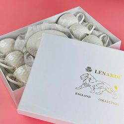 Lenardi 305-117 Кофейный набор 12пр. 115мл в под.уп.(х12)Фарфор
