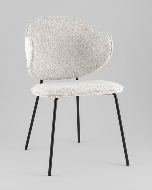 Стул Bellamy букле светло-серый