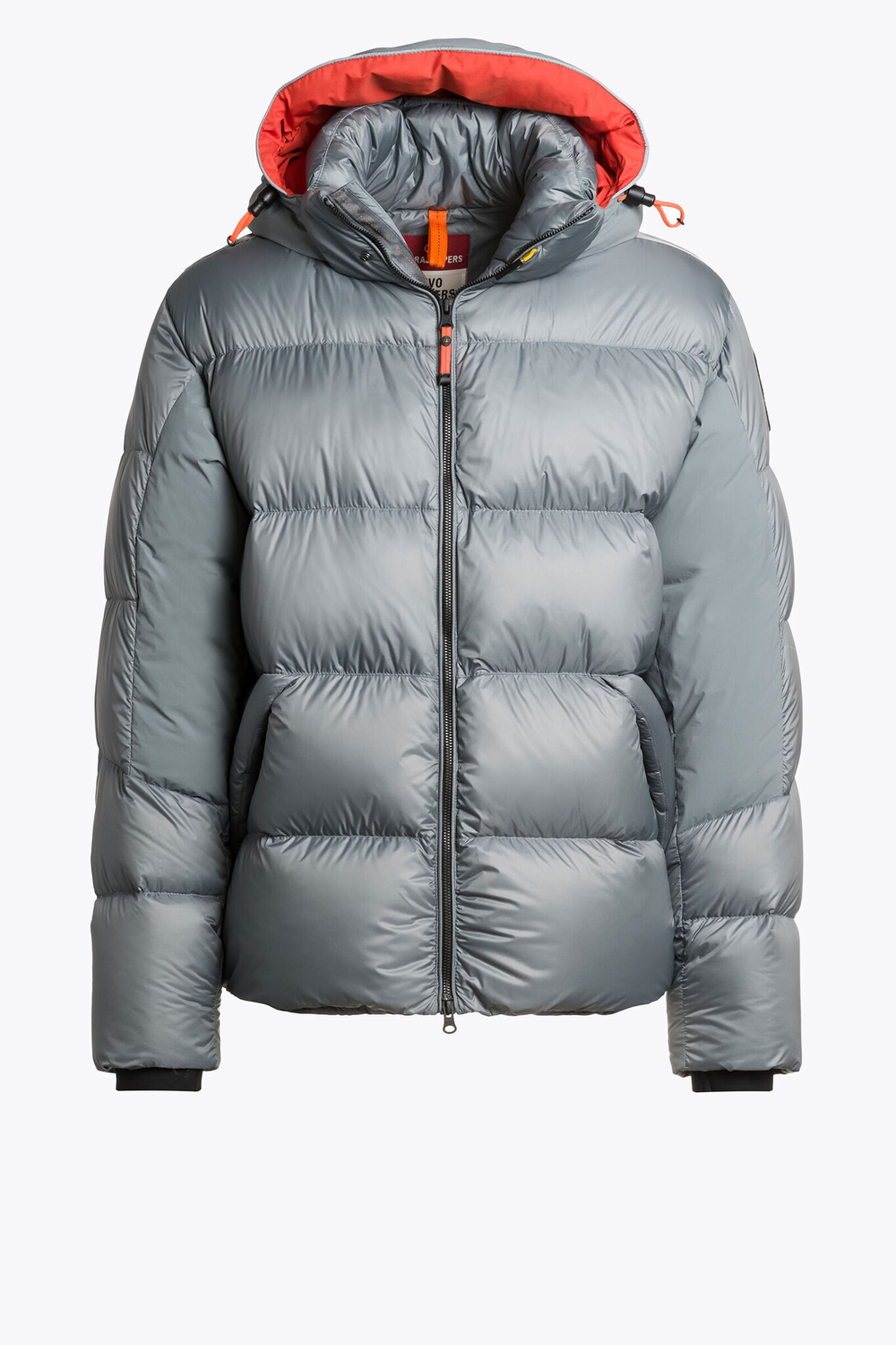 Куртка муж. PARAJUMPERS LEXERT 255 серый капюшон оранж.