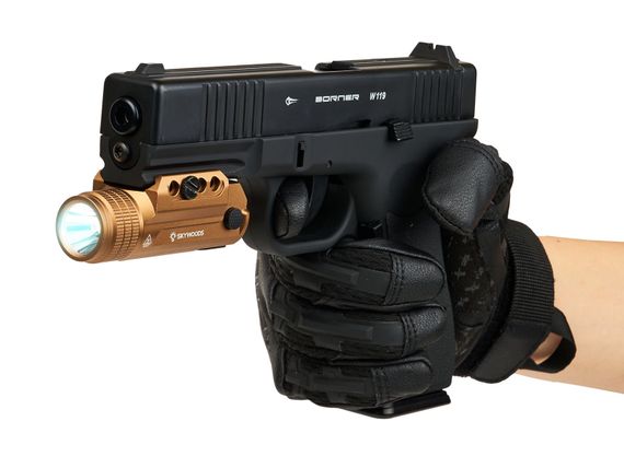 Фонарь подствольный пистолетный Skywoods Buzzard 700 люмен