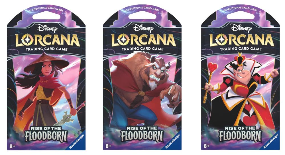 [Под заказ] Disney Lorcana: Rise of the Floodborn - Sleeved Booster Pack