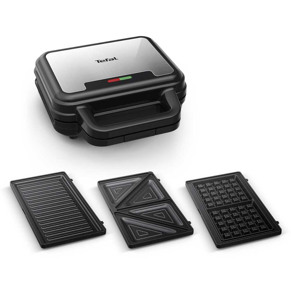 Электрическая вафельница 3в1 Tefal UltraCompact SW383D10
