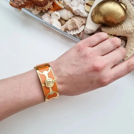 Браслет Spartina оранжевый