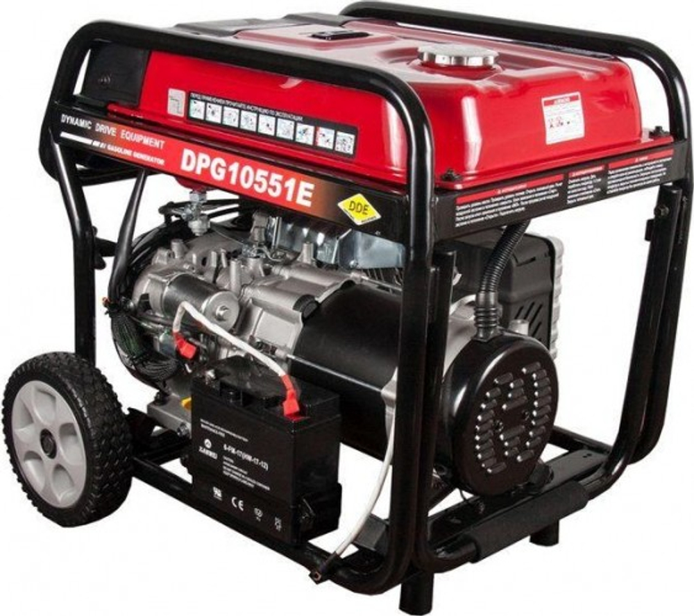 Генератор бензиновый DDE DPG 10551E DPG10551E