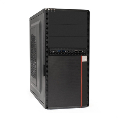 Exegate EX277437RUS Корпус Minitower MA-371X Black, mATX  2*USB+2*USB3.0, Audio