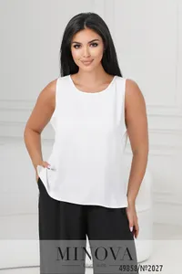 Блуза 2027-молочный Minova