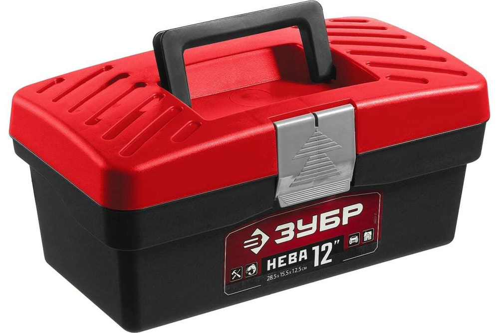 Пластиковый ящик для инструмента ЗУБР "НЕВА-12" 38323-12