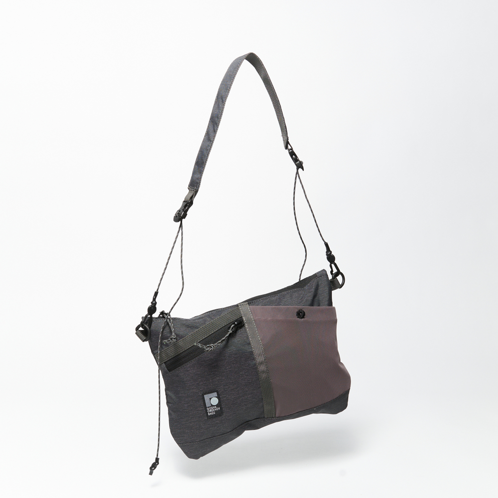 Сумка Sacoche серый меланж