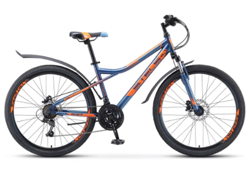 Горный (MTB) велосипед STELS Navigator 510 D 26 V010 (2022) темно-синий 16" (требует финальной сборки)