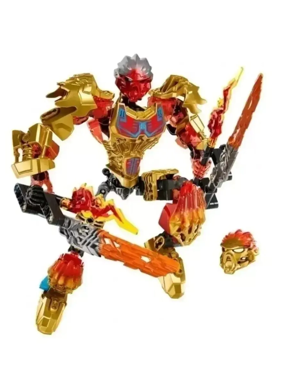 Конструктор Бионикл Таху - повелитель огня 132 детали 611-1