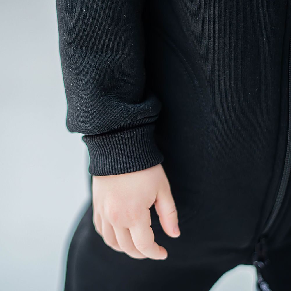 Комбинезон с карманами "Уголь" утепленный