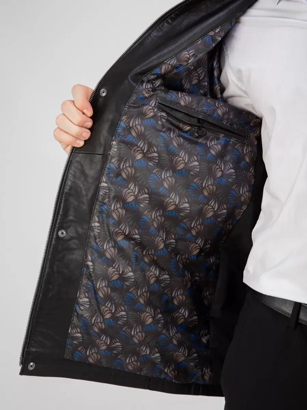 Кожаная куртка демисезонная Турция пальто