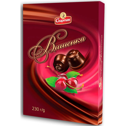 Набор конфет "Вишенка" 230г. Спартак