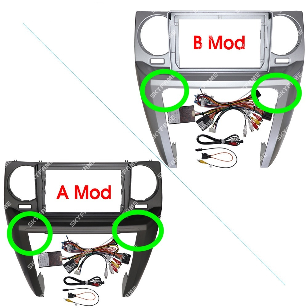 Магнитола для Land Rover Discovery 3 2005-2009 (закругленные углы) - Carmedia SF-9703-2 (кнопки и крутилки), Android 12, TS10,  CarPlay, 4G SIM-слот
