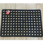 Коврик ячеистый грязесборный резиновый 40*60см высота 10мм арт. 512