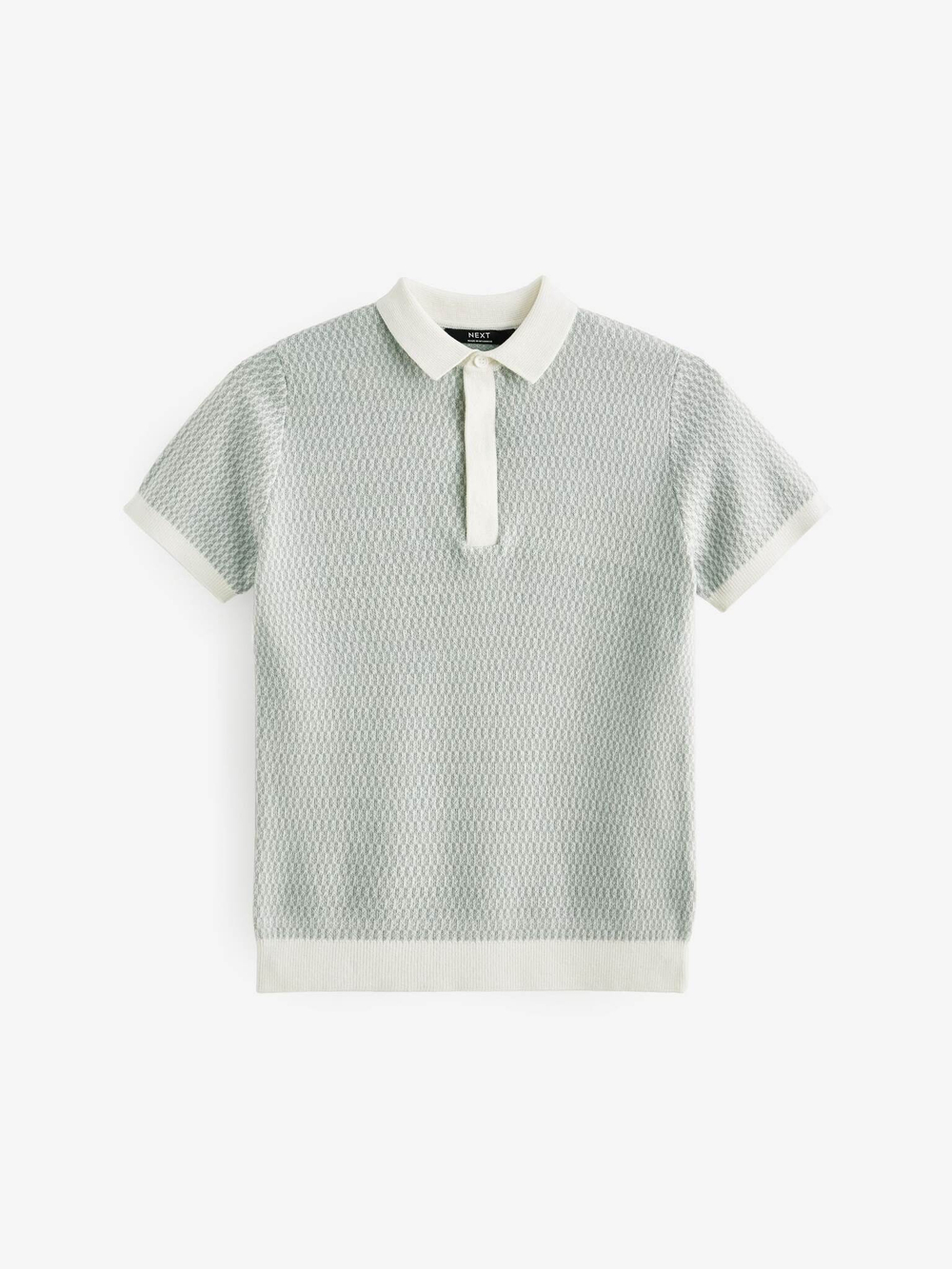 Поло для мальчика Next N31-926, Светло-зеленый