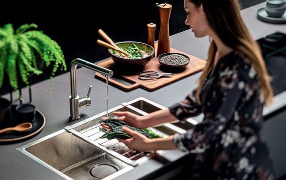 Мойка Falmec COMO 70 CM INOX (FLUSH/TOPMOUNT)