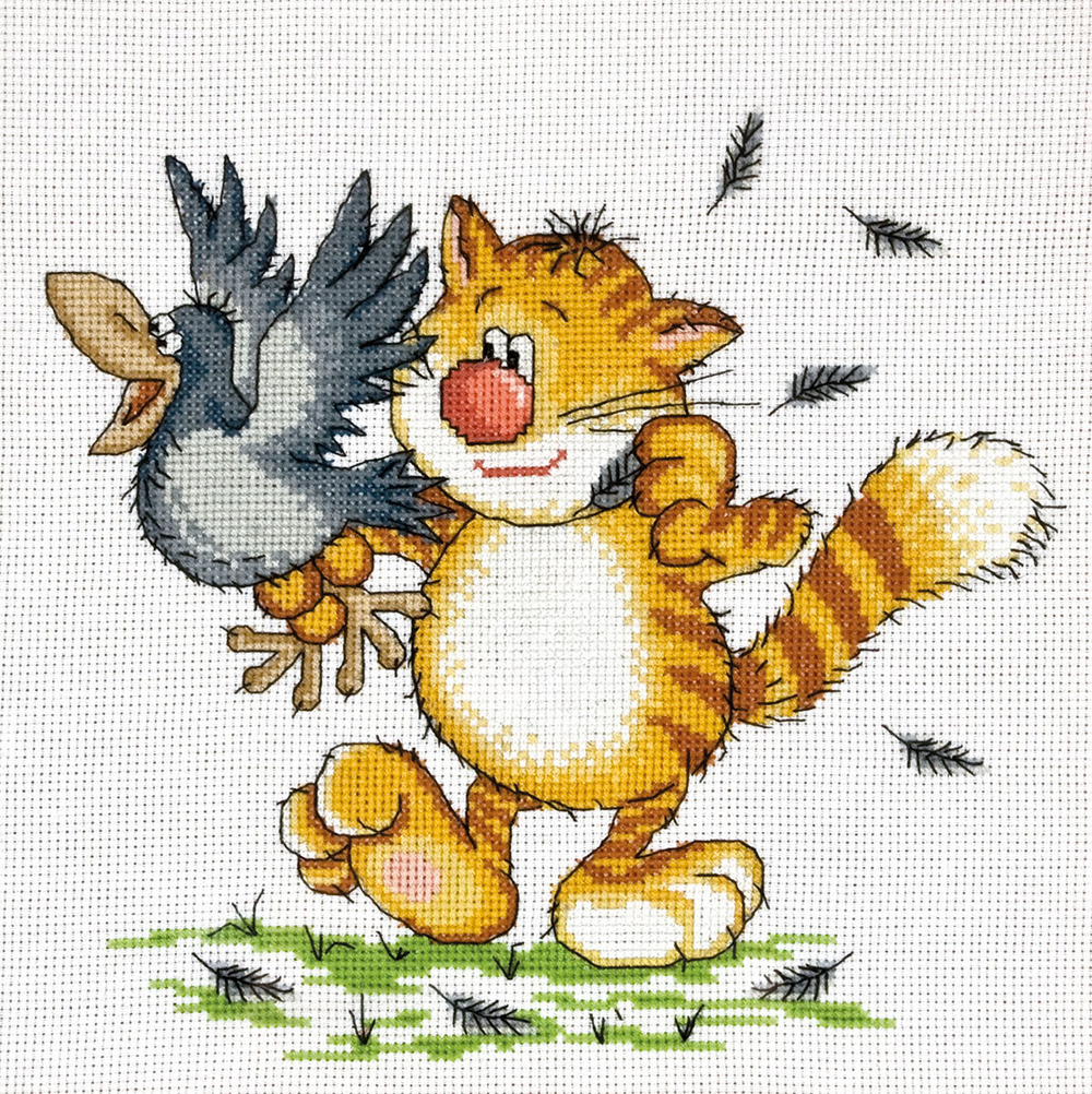 Набор для вышивания "PANNA" VK-0080 "Любит, не любит..." 24 х 23 см