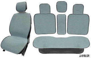 Накидки сидений перед Coolpart MAXIMAL (к-т2шт) - JJ-91-BLGR - Ткань черный/серый (5 мест)